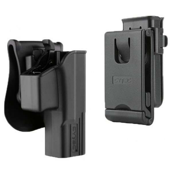 Πιστολοθήκη Μέσης για Glock 19, 23, 32 Cytac TG19MPU Με Προσαρμογέα μέσης παντλ (ΔΩΡΟ Μονή Θήκη Γεμιστήρα)