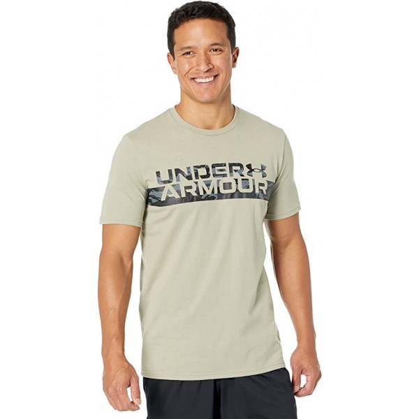 Under Armour Αθλητικό Ανδρικό T-shirt Camo Chest Stripe